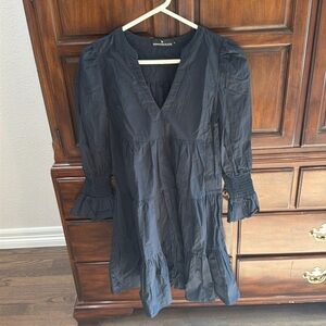 Pomander place navy dress